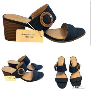 NWT Tommy Bahama Blue Tonia sandals